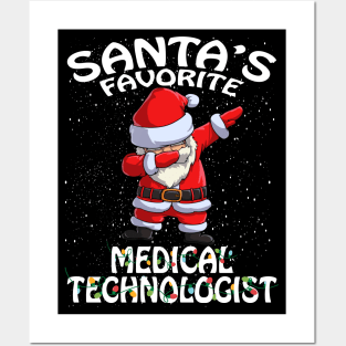 Santas Favorite Medical Technologist Christmas Posters and Art